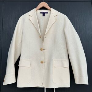 Vintage Ralph Lauren Collection Felted Wool Blazer